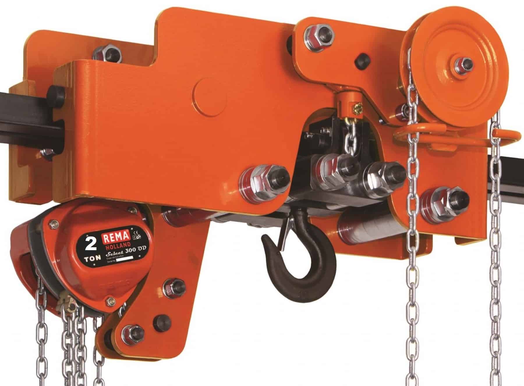 Palan Et Chariot Combin KBT 200 OD 2000 KG 3M